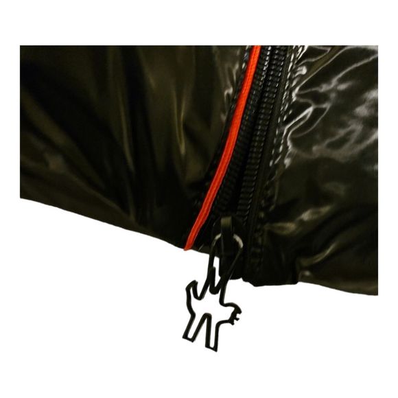 SOLD!! MONCLER Girl's Black Puffer Jacket - Size 5 - Picture 5 of 12